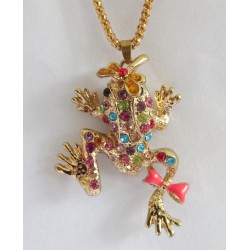 Kette Frosch mit Libelle